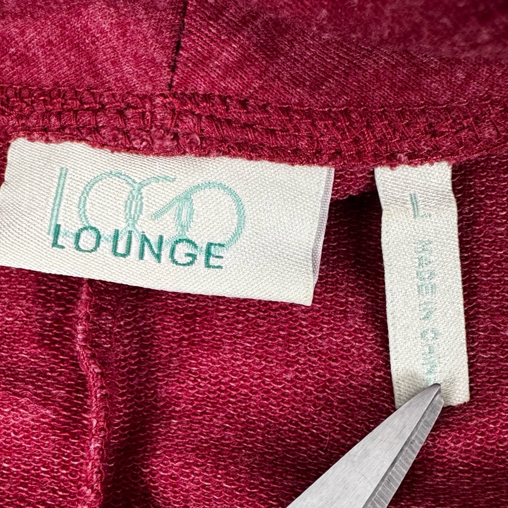 LOGO Lounge Open Front Cascading Cardigan - Picture 3 of 5